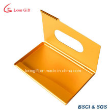 Customized Gold Credit Card Holder for Promotion